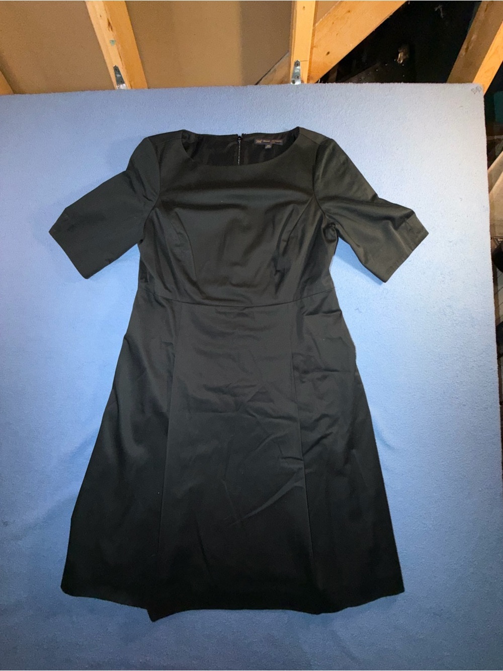 Brooks Brothers Black Midi Sheath Dress